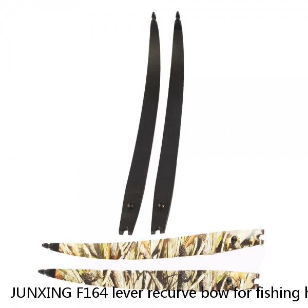 JUNXING F164 lever recurve bow for fishing hunting draw weight 40-55lbs
