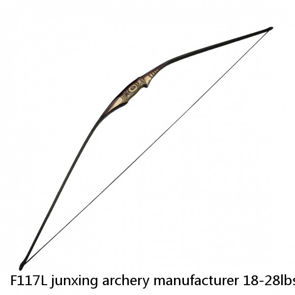 F117L junxing archery manufacturer 18-28lbs target bow use for right and left hand