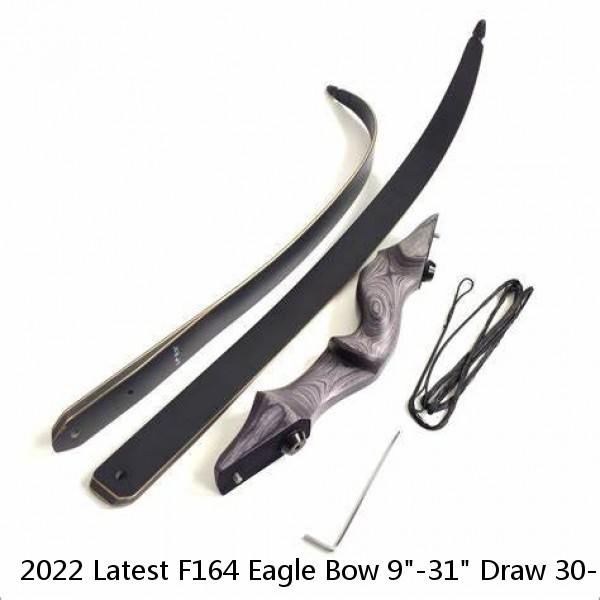 2022 Latest F164 Eagle Bow 9"-31" Draw 30-55lbs Recurve bow For Right Handed Archery Bow Shooting Hunting