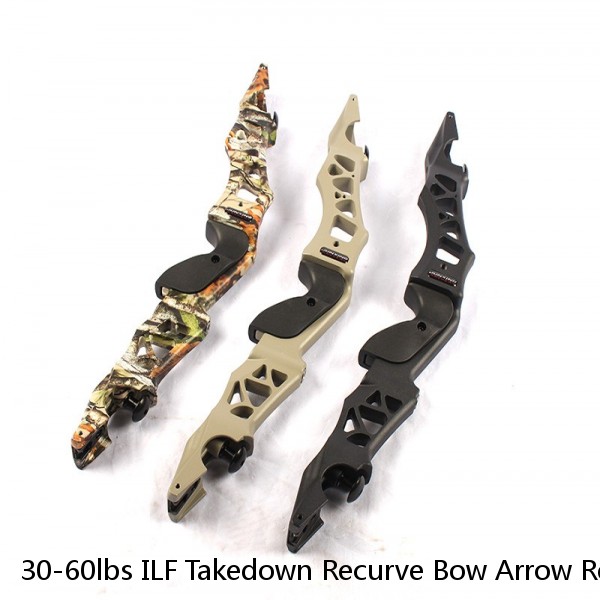 30-60lbs ILF Takedown Recurve Bow Arrow Rest Quick Release Archery Hunting F166