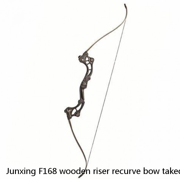 Junxing F168 wooden riser recurve bow takedown bow