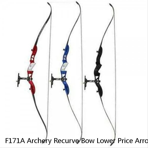 F171A Archery Recurve Bow Lower Price Arrow Shooting Takedown Recurve Bow and Arrow Set