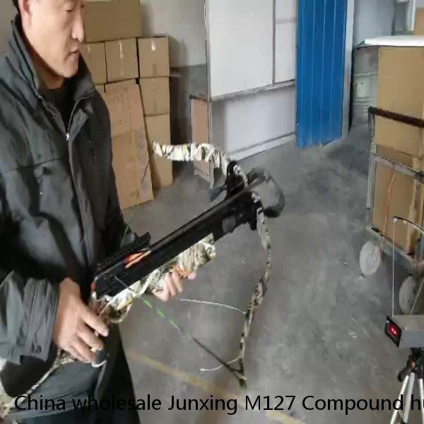 China wholesale Junxing M127 Compound hunting Bow with Fibreglass limbs china wholesale