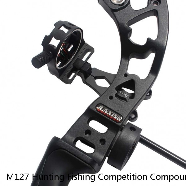 M127 Hunting Fishing Competition Compound Bow for shooting Archery Arrow 40-65lbs Magnesium Riser Laminated Limbs