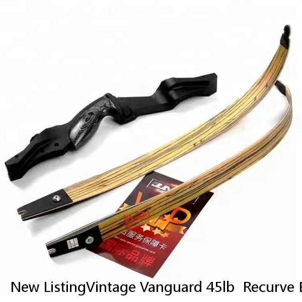 New ListingVintage Vanguard 45lb  Recurve Bow